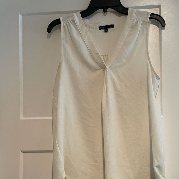 Gibson sleeveless blouse sz M - Picture 4 of 5